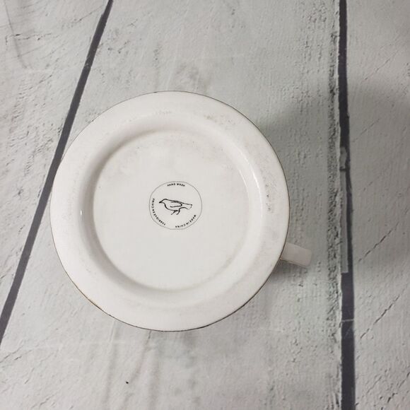 Anthropologie Mug Monogram Letter K Initial Coffee Mug - Picture 4 of 6